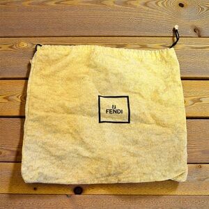 Fendi Bright Yellow Dust Bag